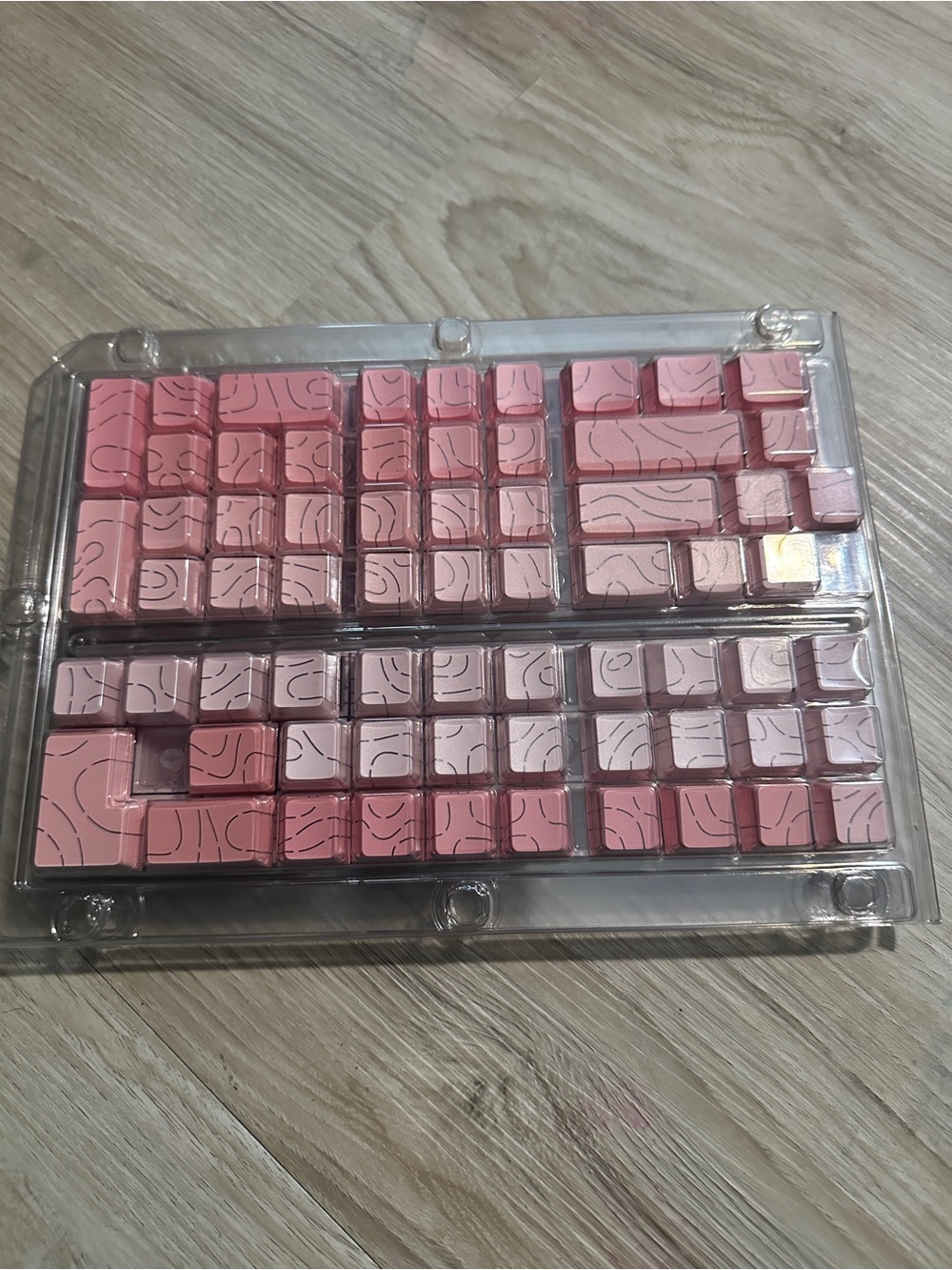 Pink Gradient 133 Key PBT Mechanical Keyboard Keycap Set